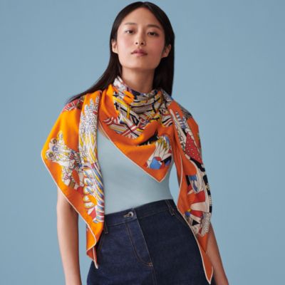 レディス, スカーフ、ショール＆マフラー, カシミアストール＆マフラー